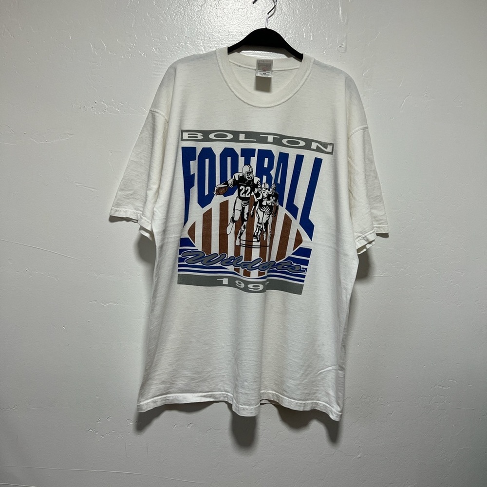 Vintage 90s Bolton Wildcats Football T-shirt